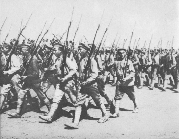 Парад Красной Армии в Харькове. 1920