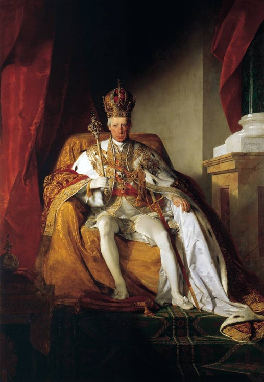 Фридрих фон Амерлинг. Портрет императора Франца II. 1832