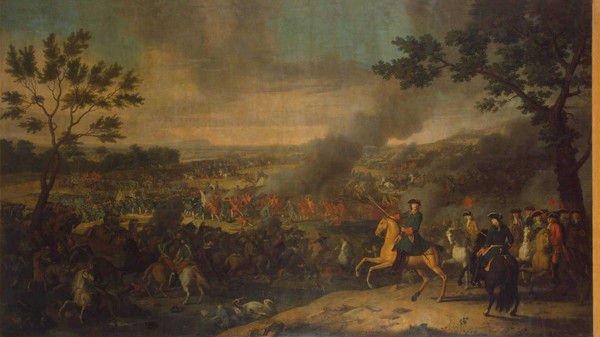 Луи Каравак. Полтавская битва. 1717