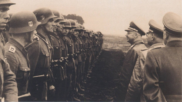 Гиммлер в дивизии СС «Галичина». 3 июня 1944 года