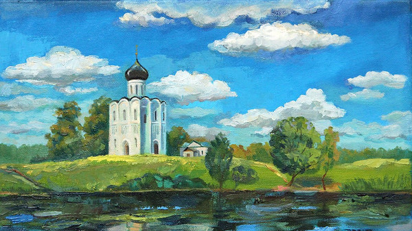 Сергей Герасимов. Церковь Покрова на Нерли