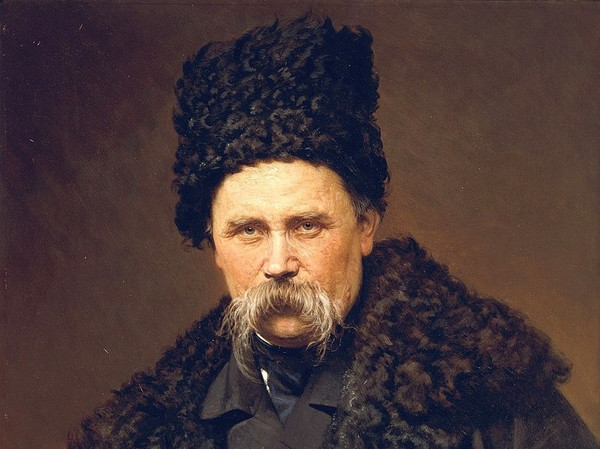 Иван Крамской. Портрет Тараса Шевченко (фрагмент). 1871