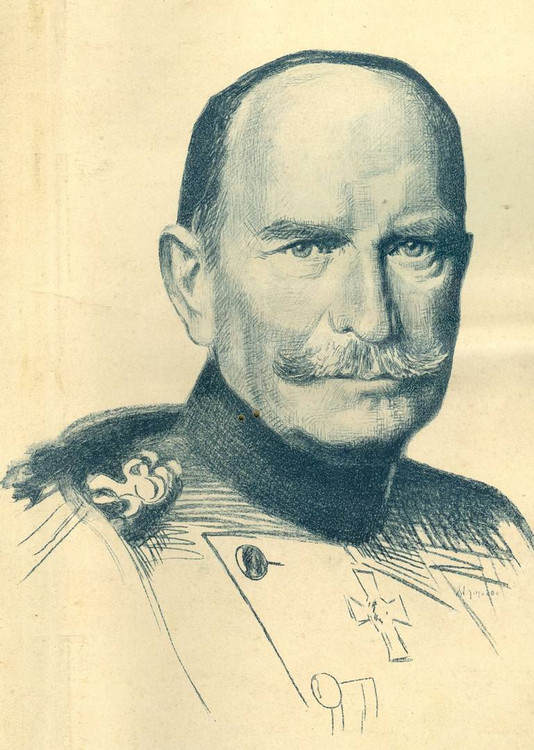 Ганс фон Безелер. Портрет неизвестного автора 1910 года