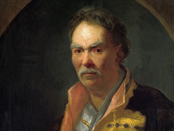 Иван Никитин. Портрет напольного гетмана (фрагмент). 1720-е