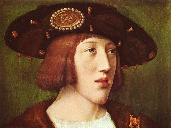Бернарт Орлей. Молодой Карл V (фрагмент). 1516
